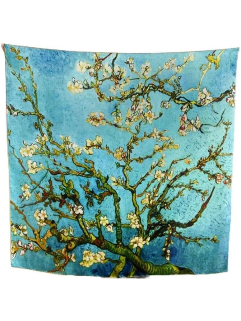 Luxurious 100% Mulberry Silk Large Square Scarf | Hair Wraps & Shawls 43
